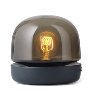 close-up of cam-lock bracket on water bowl for dog crate