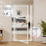 Extra Tall Transparent Pet Gate - Image 5