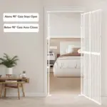 Extra Tall Retractable Pet Gate for Dogs & Cats - Image 9