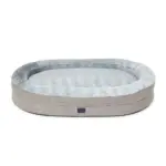 Orthopaedic Memory Rest Dog Bed, Artic Faux Fur - Image 2