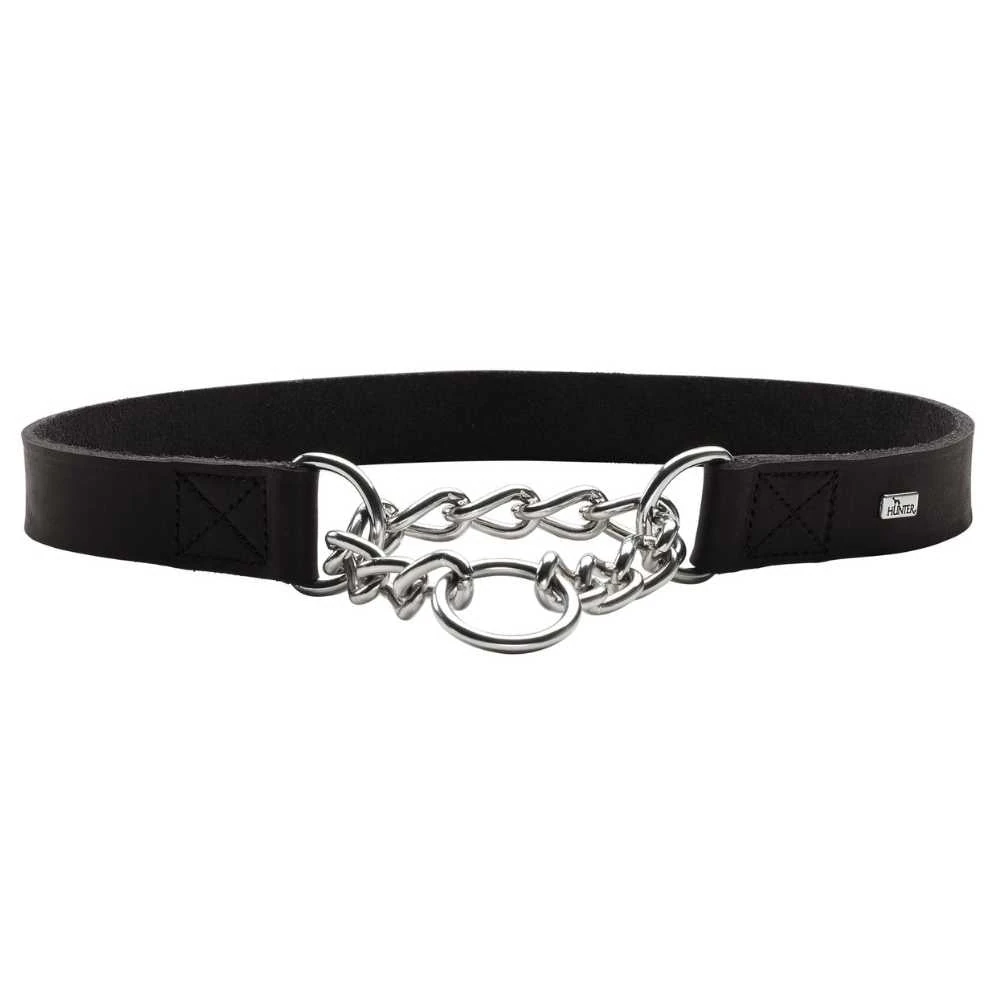 25_2000x.webp Hunter Aalborg Martingale Dog Collar, Black - Image 1