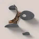 Cat Climber Set of 4 Facade Add-Ons, Charcoal