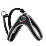 Tre Ponti Genesis Adjustable Step In Harness For Dogs And Cats, Black - Image 6