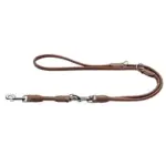Hunter Rolled Soft Leather Dog Training Leash, Brown - Image 6