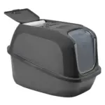 Moderna Mega Deluxe Cat Litter Box, Cool Grey - Image 2