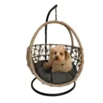 Esmee II Wicker Rope Hanging Pet Bed, Natural - Image 7