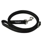 Tre Ponti Reflective Dog Leash, Black - Image 4