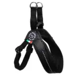 Tre Ponti Mesh Adjustable Girth Easy Fit Pet Harness, Black - Image 6