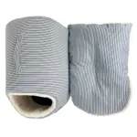 Blue Denim Stripe Cat Cave - Image 3