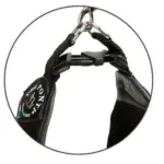 Tre Ponti Mesh Adjustable Girth Easy Fit Pet Harness, Red - Image 4