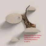 Cat Climber Set of 4 Facade Add-Ons, Oatmeal - Image 2