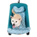 Ibiyaya Pet Stroller Comfort Liner Set, Blue - Image 6