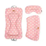 Ibiyaya Pet Stroller Comfort Liner Set, Pink - Image 2