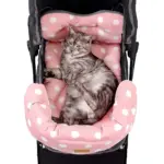 Ibiyaya Pet Stroller Comfort Liner Set, Pink - Image 6
