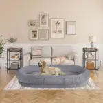 Comfort Plus Human Dog Bed, Dark Grey - Image 7