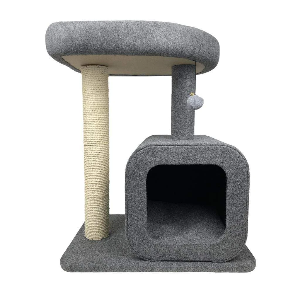 puppy toys recommended alongside cat scratcher enrichment