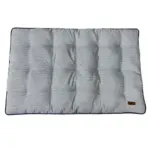 Luxury Dog Crate Mattress, Blue Denim Stripe - Image 6