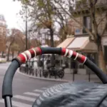 Ibiyaya Pet Stroller Handle Cover, Red Stripes - Image 6