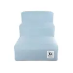 Ibiyaya Everest II Pet Stairs for Dogs & Cats, Dusty Blue - Image 3