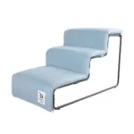 Ibiyaya Everest II Pet Stairs for Dogs & Cats, Dusty Blue