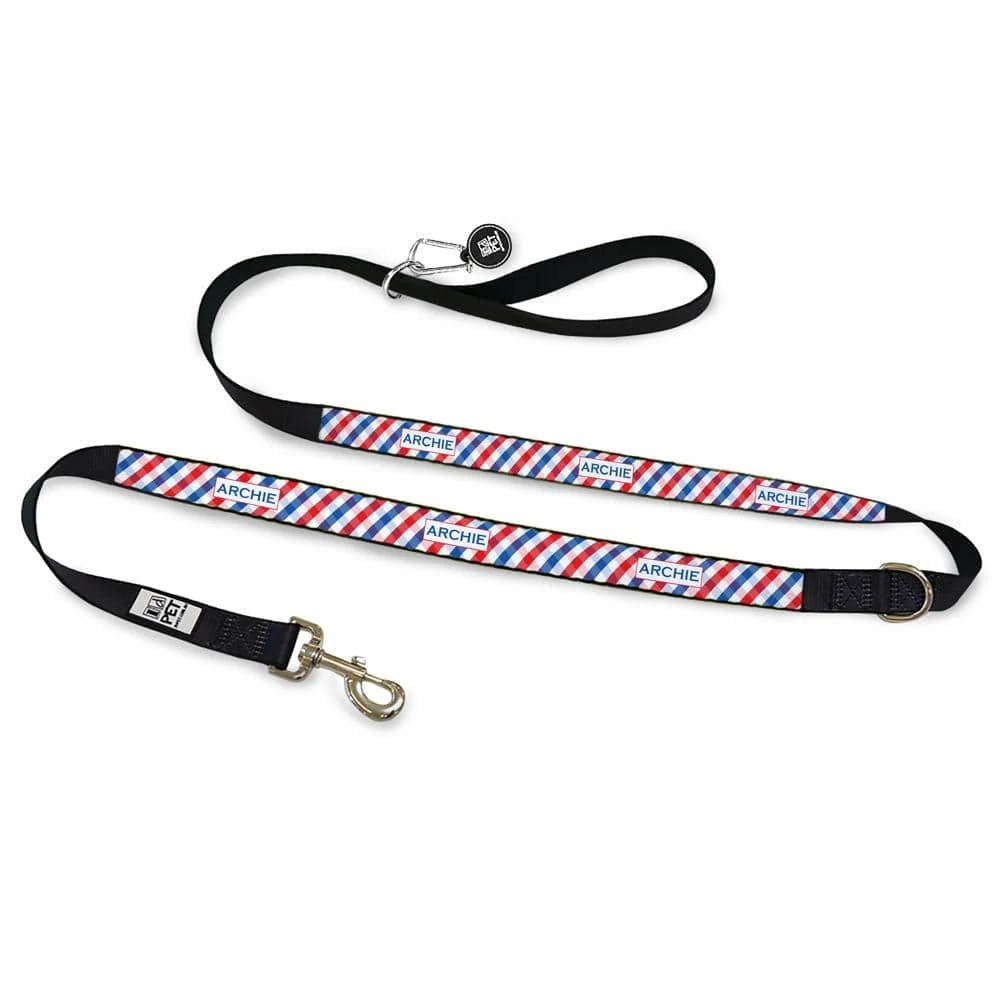 id-pet-dog-leash-personalised-dog-leash-picnic-time-13526587900007_2000x.webp Personalised Dog Leash - Picnic Time - Image 1