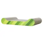 Cardboard Cat Scratcher Lounge, Green - Image 6