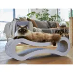 Cat Scratcher Infinity Lounge, White - Image 2