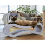 Cat Scratcher Infinity Lounge, White - Image 4