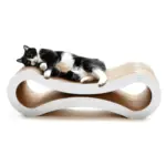 Cat Scratcher Infinity Lounge, White - Image 3