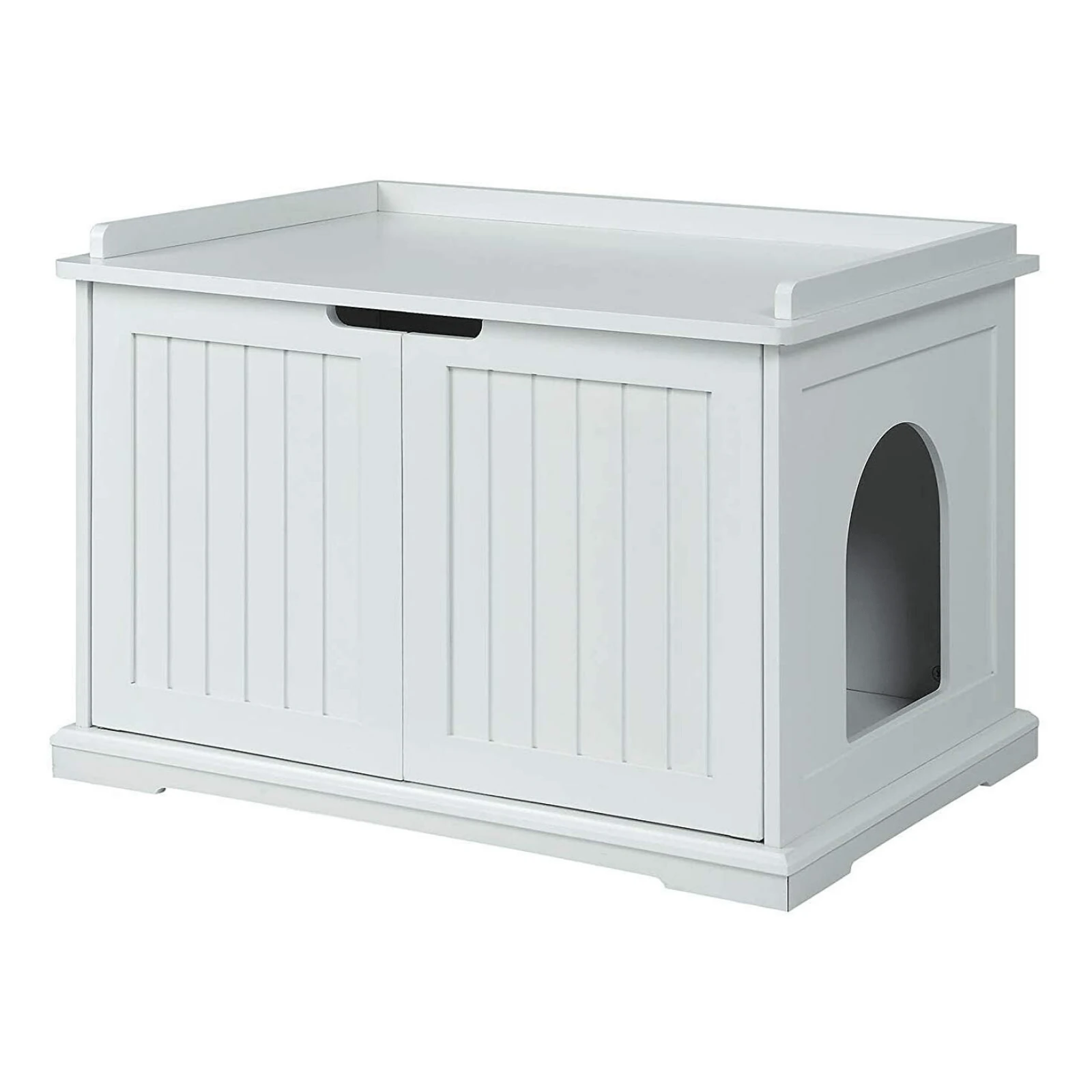 modern-pets-litter-box-cleo-cat-litter-cabinet-white-31851947557063_2000x.webp Cleo Cat Litter Cabinet, White - Image 1
